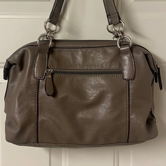 Grey Liz Claiborne Purse - Picture 5 of 8